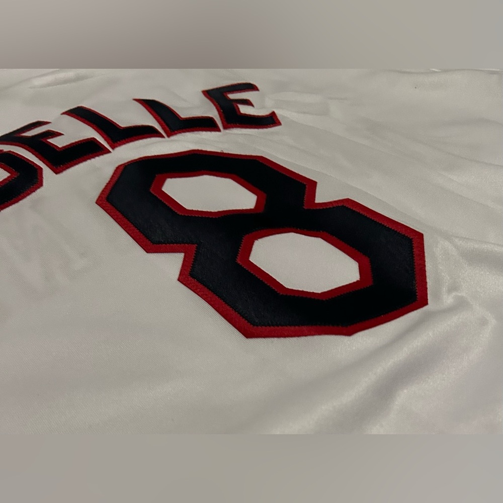 Majestic Authentic Cleveland Indians Albert Belle Throwback Jersey Men’s Sz: XXL - Picture 8 of 8